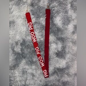 Woo Pig Beaded Purse Strap